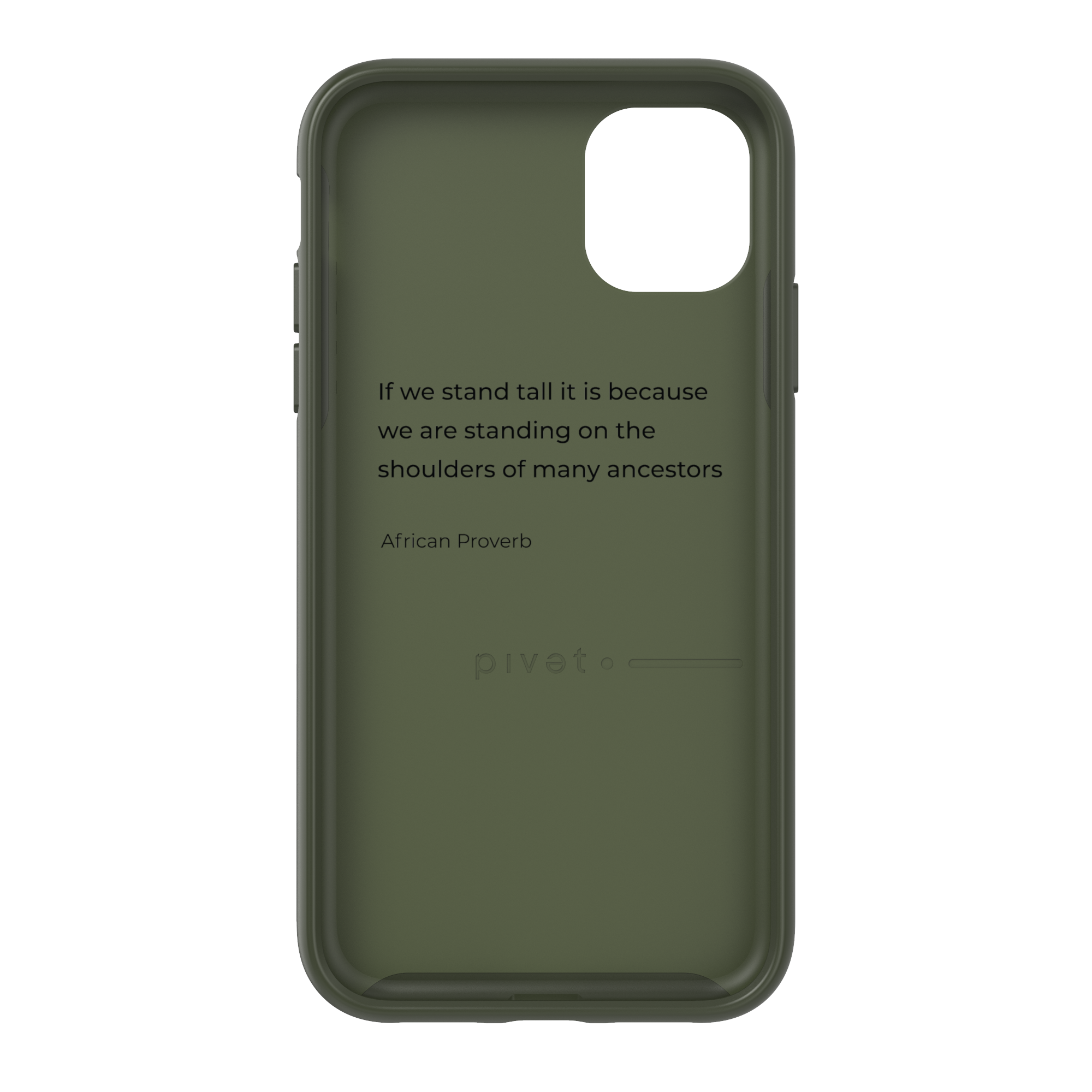 iPhone 11 - glacier+ pro ROSA PARKS olive green