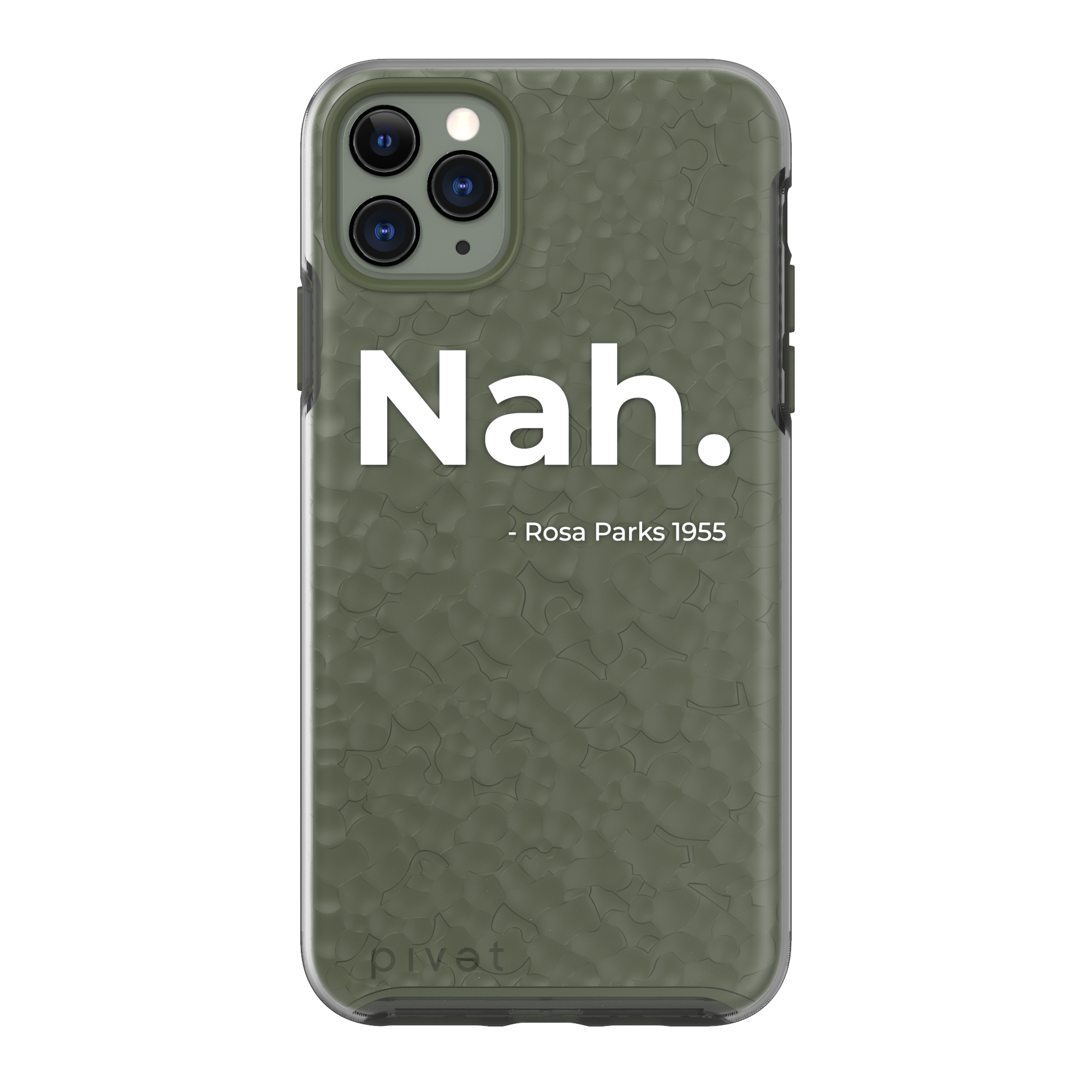 iPhone 11 Pro Max - glacier+ pro ROSA PARKS olive green