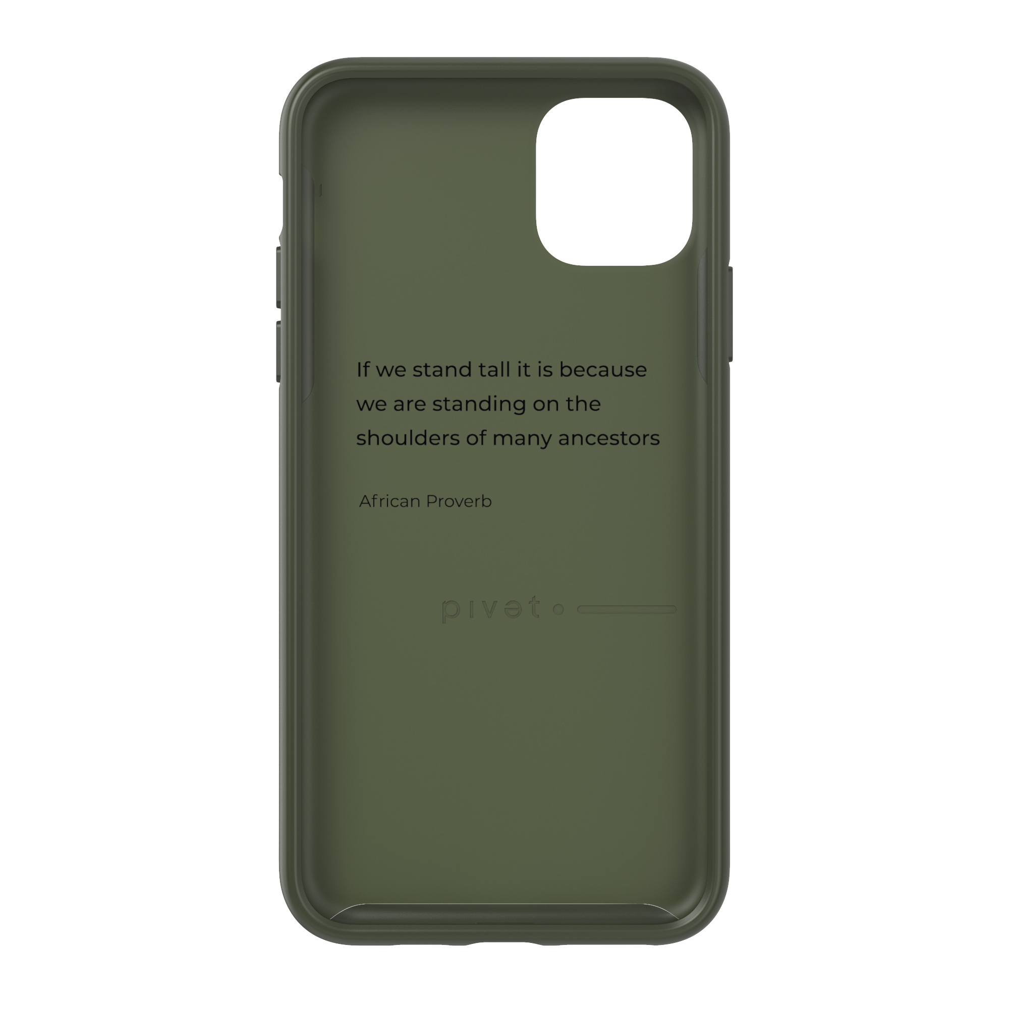 iPhone 11 Pro Max - glacier+ pro ROSA PARKS olive green